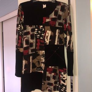 Dressy sweater, cute pattern